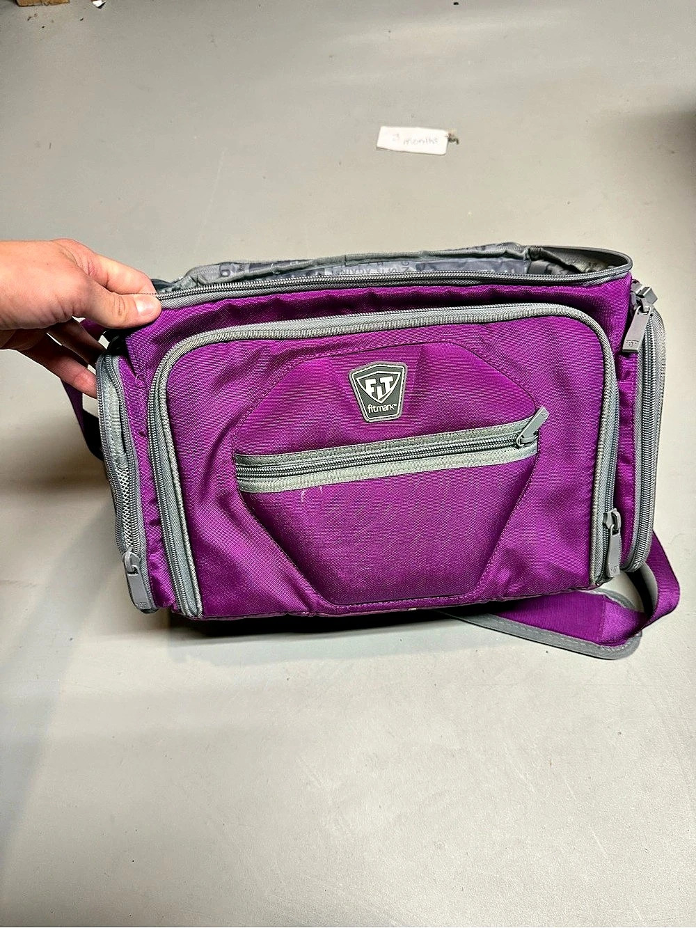 Fitmark The Shield Meal Prep Cooler Bag Body Building Fitness (Breastmilk Storag